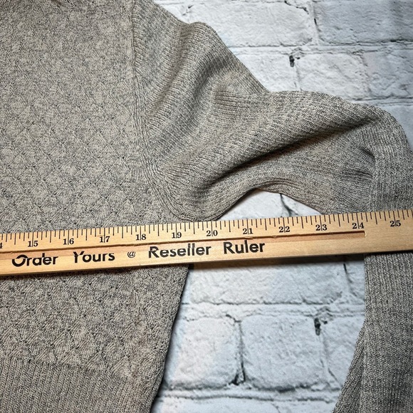 Enigma Italy Vintage Cardigan Wool Blend Metallic Accent Size Large - Picture 4 of 8